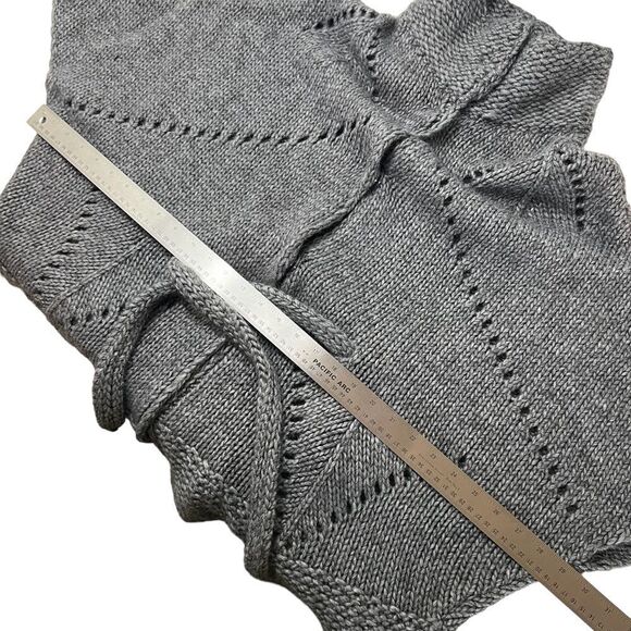 Anthropologie Elsamanda Alpaca Blend Tie Waist Cardigan - Picture 8 of 11